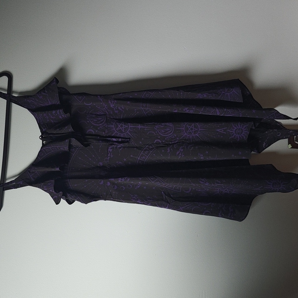 Killstar Witches finger chiffon dress